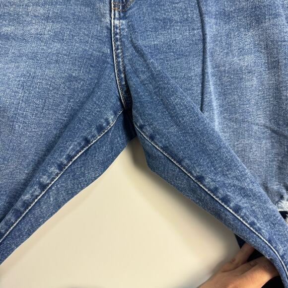 A.n.a. Distressed High Rise Straight Jeans 22W - Picture 5 of 9